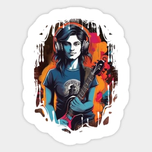 Music is life Sticker